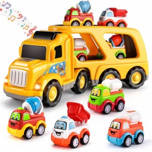 Friction Powered Toy Trucks Construction Vehicles for Kids 5 Pack_ (4)